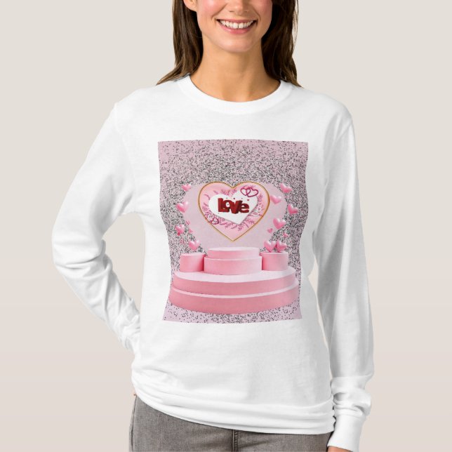 Camiseta Amor coração (Frente)