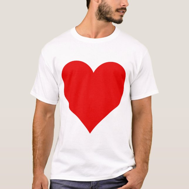 Camiseta Amor - Coração (Frente)