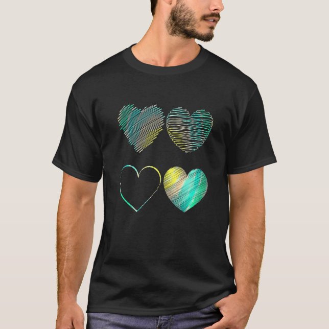 Camiseta Amor Coração 6 (Frente)