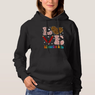 Camiseta Amor Coração Bibliotecário Vida Leopardo Xadrez Ve