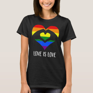 Camiseta Amor Coração Lgbt Gay Lésbica Bissexual Trans