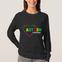 Amor Corações Autismo Dia da Consciência para Home