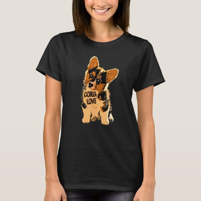 Camiseta Amor Corgi (Frente)