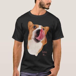 Camiseta Amor Corgi é Mãe Pai Cachorro Pet Mulheres Homens