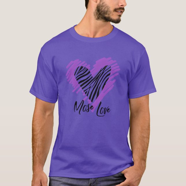 Camiseta amor da família mose (Frente)