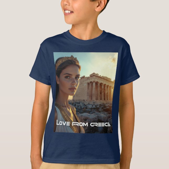 CAMISETA AMOR DA GRÉCIA (Frente)