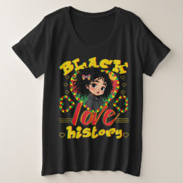 Camiseta Amor da História Negra