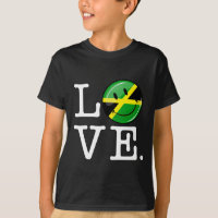 Amor da Jamaica Sorrindo bandeira