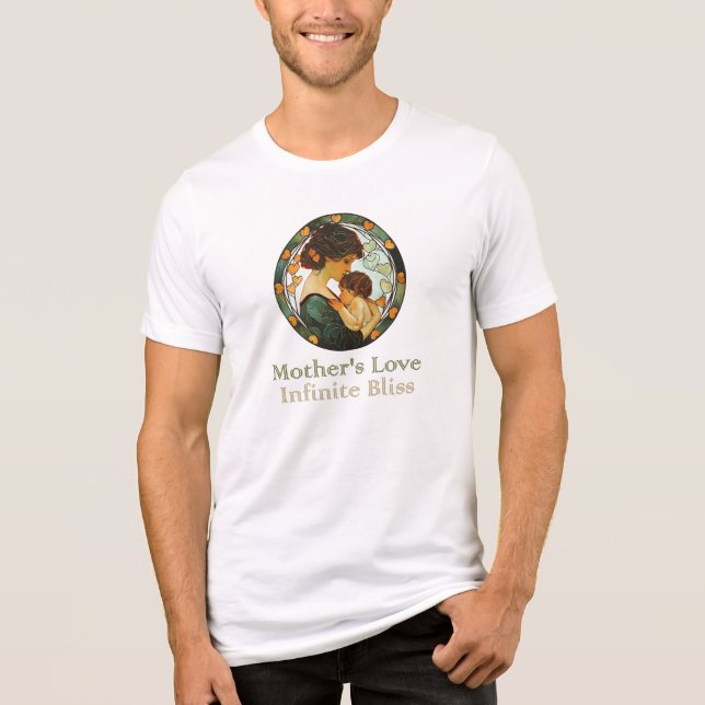 Camiseta Amor da Mãe, Felicidade Infinita (Frente)