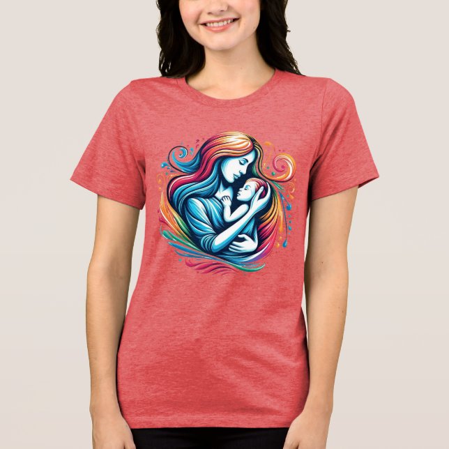 Camiseta Amor da Mãe - O Maior Presente de Todos (Frente)