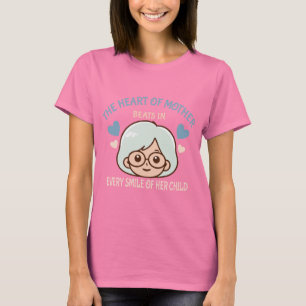 Camiseta amor da mãe sentida - dia de as mães