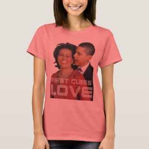 Camiseta Amor da primeira classe - personalizado