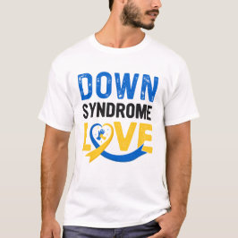 Camiseta Amor da Síndrome de Down, Conscientização da Síndr