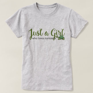 Camiseta Amor da tartaruga apenas um T da tartaruga do