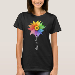 Camiseta Amor Daisy Daisy Lgbt Pride Rainbow G
