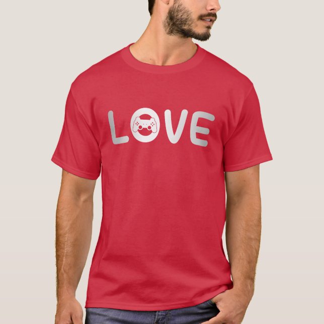 Camiseta amor de amigo jogador (Frente)