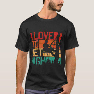 Camiseta Amor de Arborista para Ficar Alto Retro Aventureir