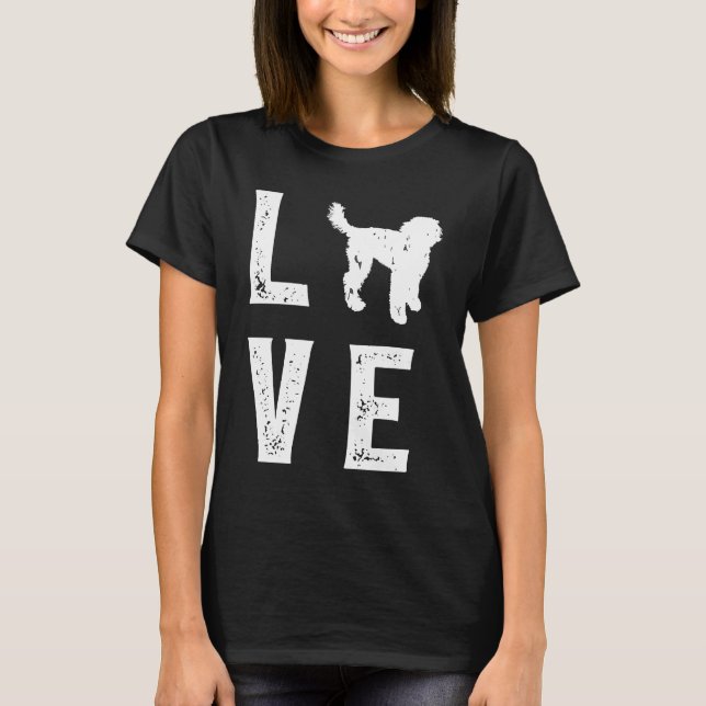 Camiseta Amor de Bernedoodle  1 (Frente)
