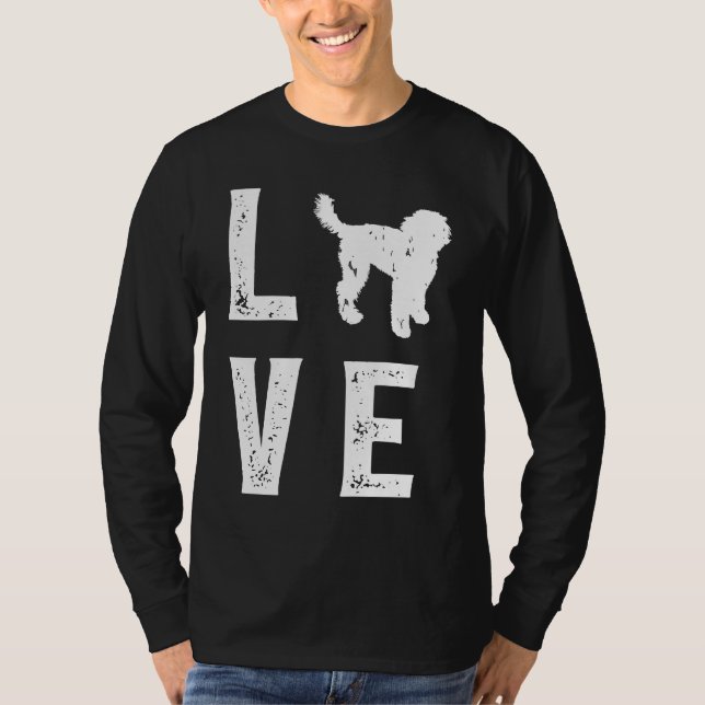 Camiseta Amor de Bernedoodle  1 (Frente)