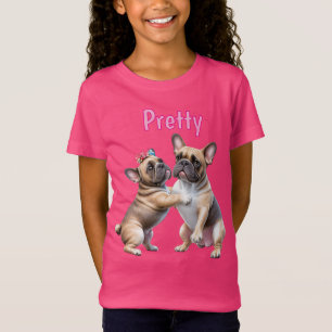 Camiseta Amor de Bulldog Francês Bulldog Francês