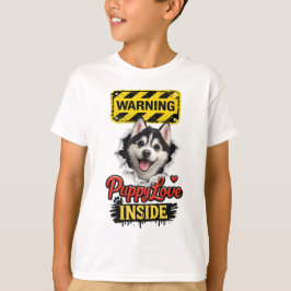 Camiseta Amor de Cachorrinho no Dia dos Namorados