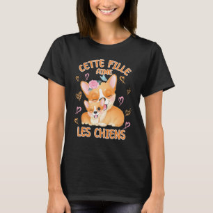 Camiseta Amor de Cachorro Mãe Corgi e Bebê Juventude