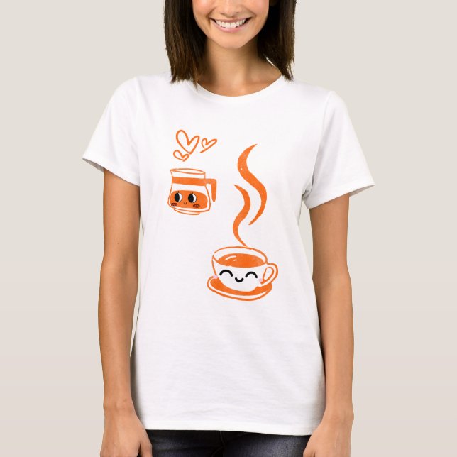 Camiseta Amor de café (Frente)