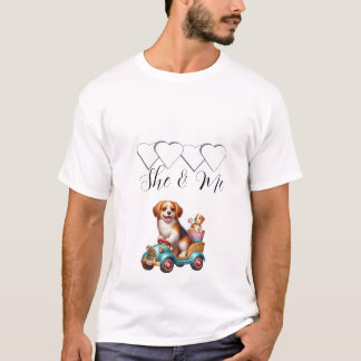 Camiseta amor de casal e melhor presente para homens