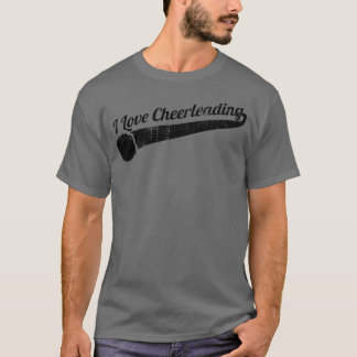 Camiseta Amor de Cheerleader engraçado
