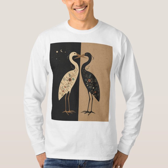 Camiseta amor de cisne (Frente)