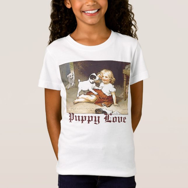 Camiseta Amor de filhote de cachorro (Frente)