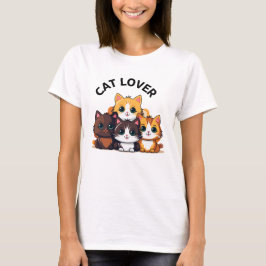 Camiseta Amor de gato