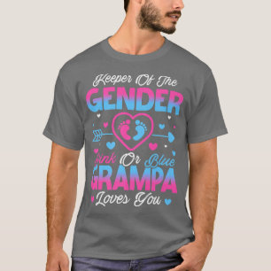 Camiseta Amor De Gênero De Bebê Revela Chá Rosa Ou Azul Vov