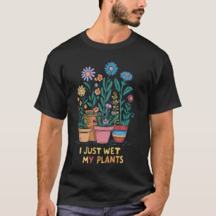 Camiseta Amor de jardinagem engraçado senhora da planta eu