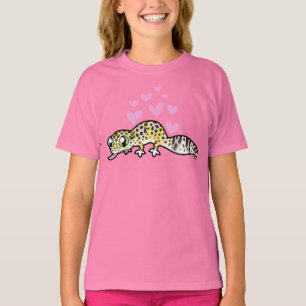 Camiseta Amor de Lagartixa Leopardo