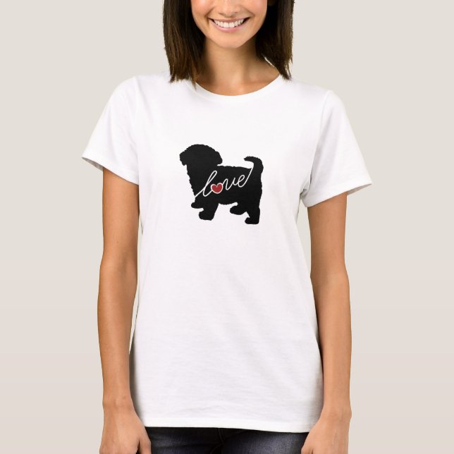 Camiseta Amor de Maltipoo (Frente)