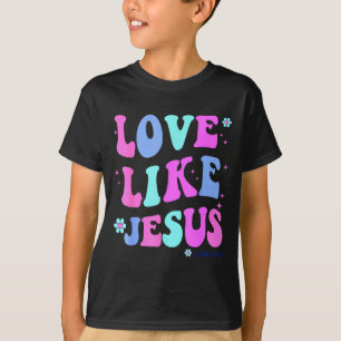 Camiseta Amor de Menina Como Jesus Linda Adolescente Cristã