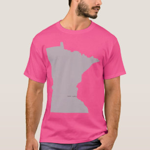 Camiseta Amor de Minnesota em Mauve Ative