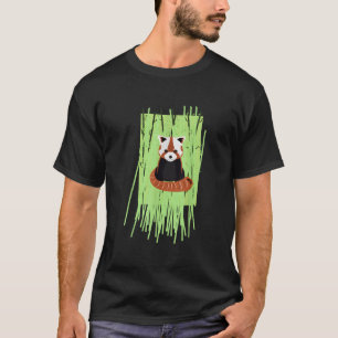 Camiseta Amor de Panda Vermelho Facilmente Distraído Por Pa