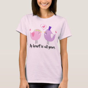 Camiseta Amor de pássaro