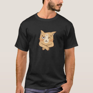 Camiseta Amor de Piscar os olhos de Gato Vencedor