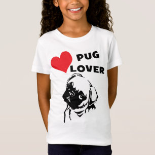 Camiseta Amor de Pug Cujo Cachinho