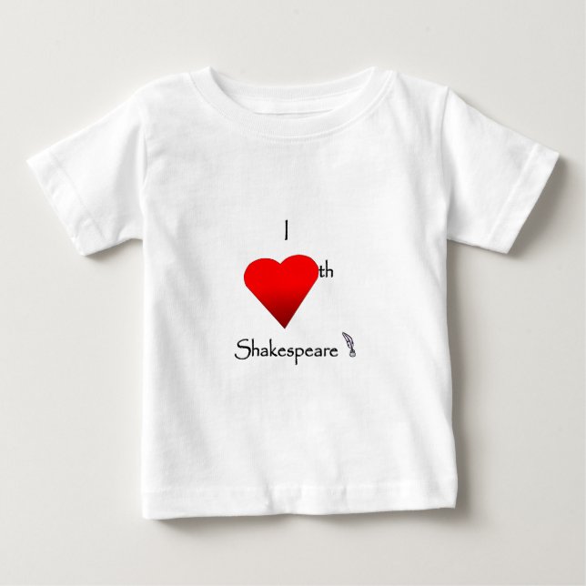 Camiseta Amor de Shakespeare (Frente)