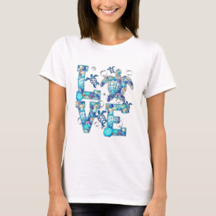 Camiseta Amor de Tartaruga Marinha