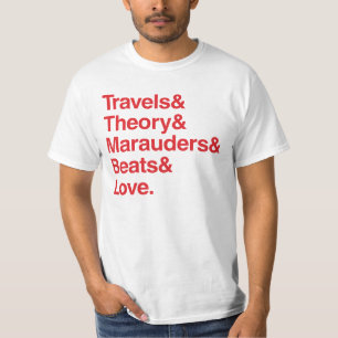 Camiseta Amor de Travels& Theory& Marauders& Beats&