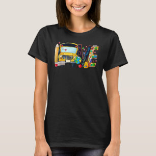 Camiseta Amor De Volta Ao Motorista De Ônibus Escolar Prime