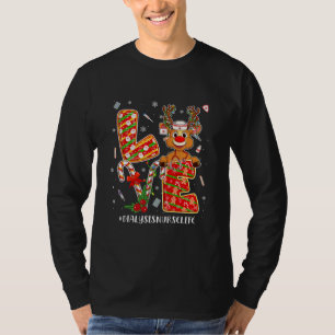 Camiseta Amor Diálise Enfermeira Vida Coincidência de Natal