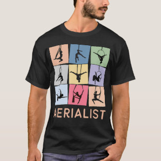 Camiseta Amor Divertido por Aerialista Retro Gif de Aeriali