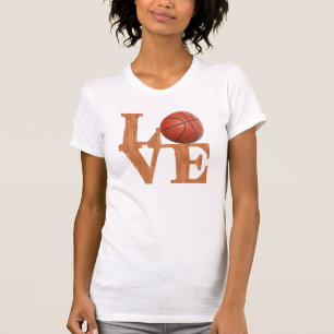 Camiseta Amor do basquetebol