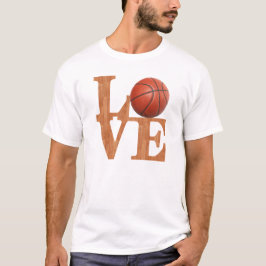 Camiseta Amor do basquetebol